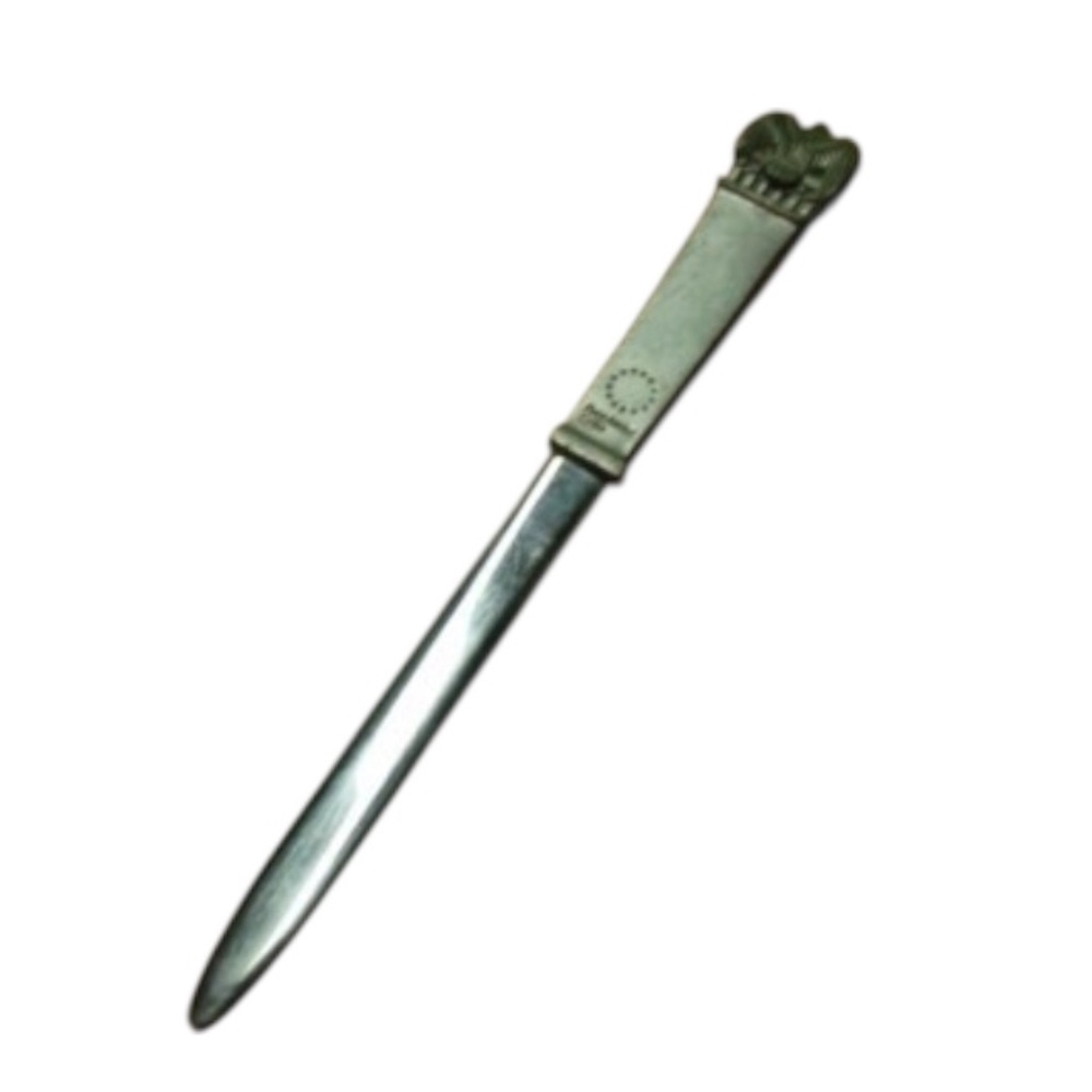 VINTAGE AMERICAN EAGLE PRESIDENTIAL SERIES PEWTER LETTER OPENER